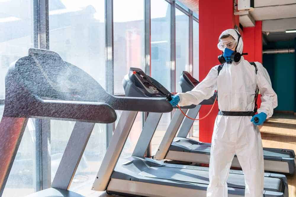 gym disinfection